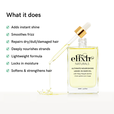 Ultimate Nourishing Leave-In Hair Oil